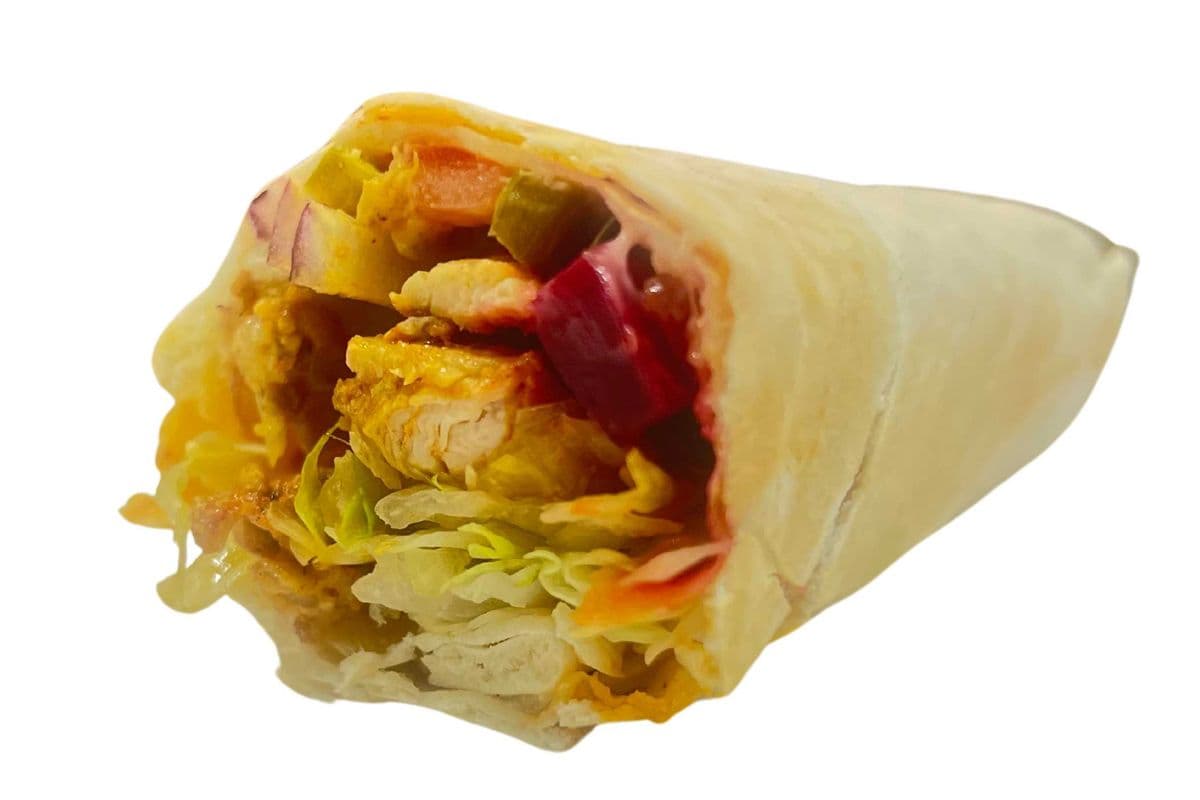 Veggie Stuffed Shawarma Wrap