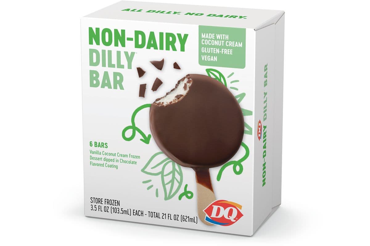 Paquet de six barres Dilly®sans produits laitièrs / Six-Pack of Non-Dairy Dilly® Bars