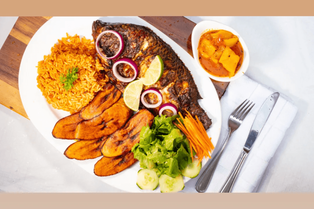 Tilapia braisé / Grilled Tilapia