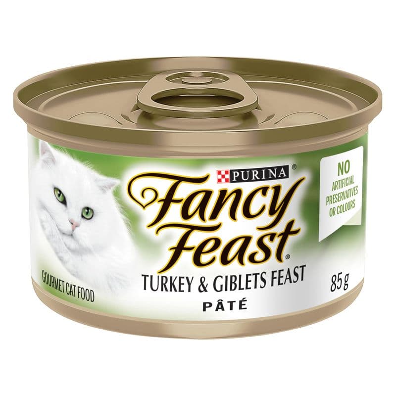 Fancy Feast Paté Dinde et D' Abattis 85g/ Fancy Feast Turkey & Giblets 85g