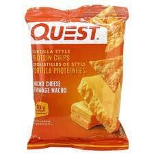 Quest - Croustillant  Tortilla Fromage protéinès / Protein Chips Toetilla style (32 g)