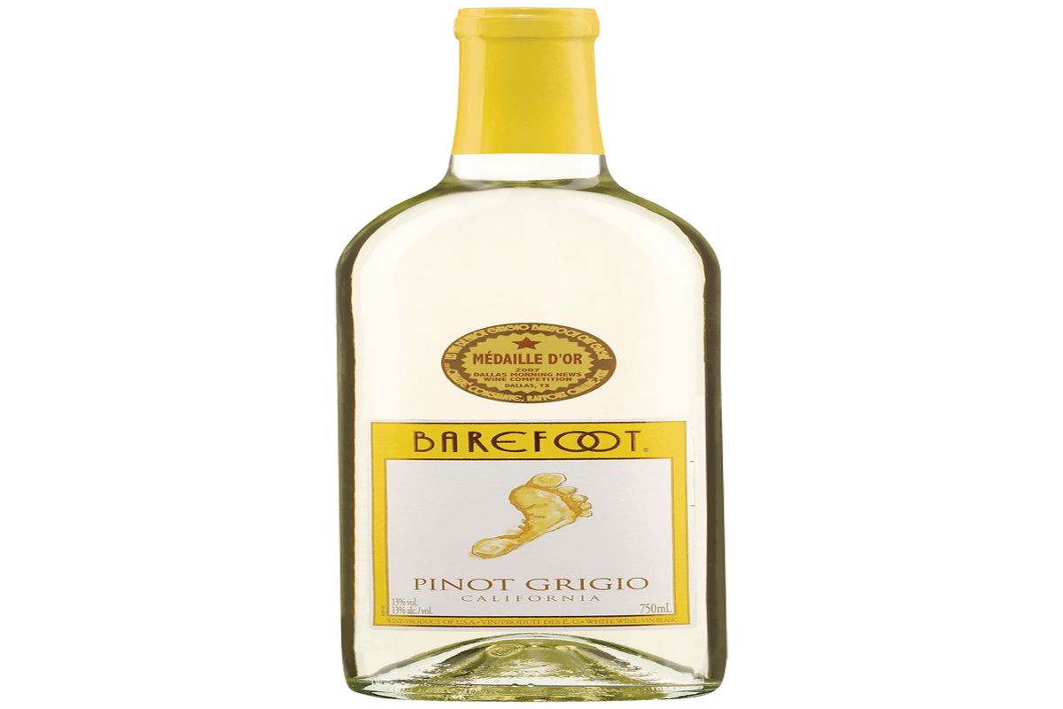 723440. Barefoot Pinot Grigio (750 ml) (1 x 750ml)
