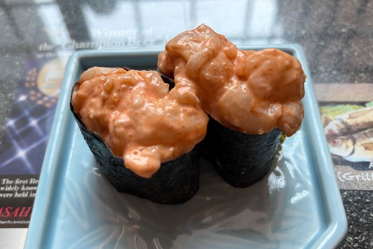 Spicy Special Scallop Nigiri