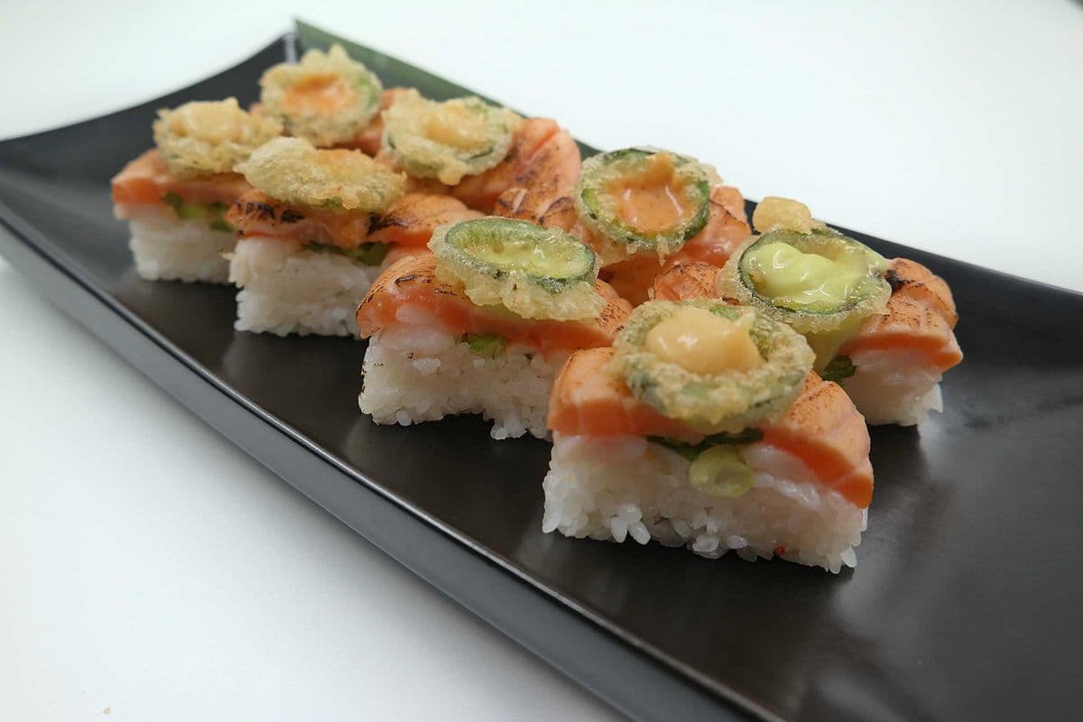 Torched Pressed Sushi