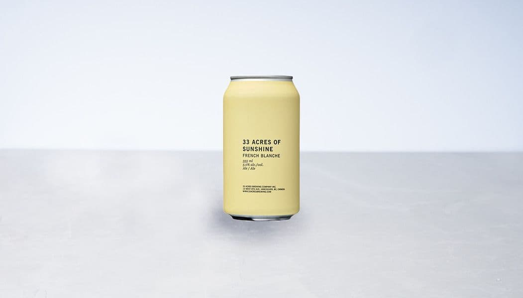 355ML 33 ACRES OF SUNSHINE BELGIAN WHEAT