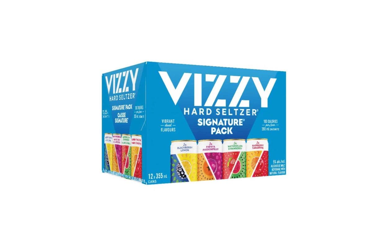 Vizzy Hard Seltzer Signature Variety Pack (12 cans) (12 x 355ml)