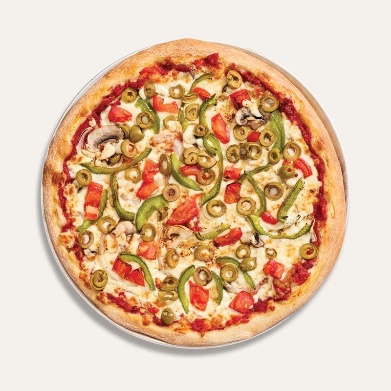 Petite pizza (9 po) Végétarienne / Small (9 in) Vegetarian Pizza