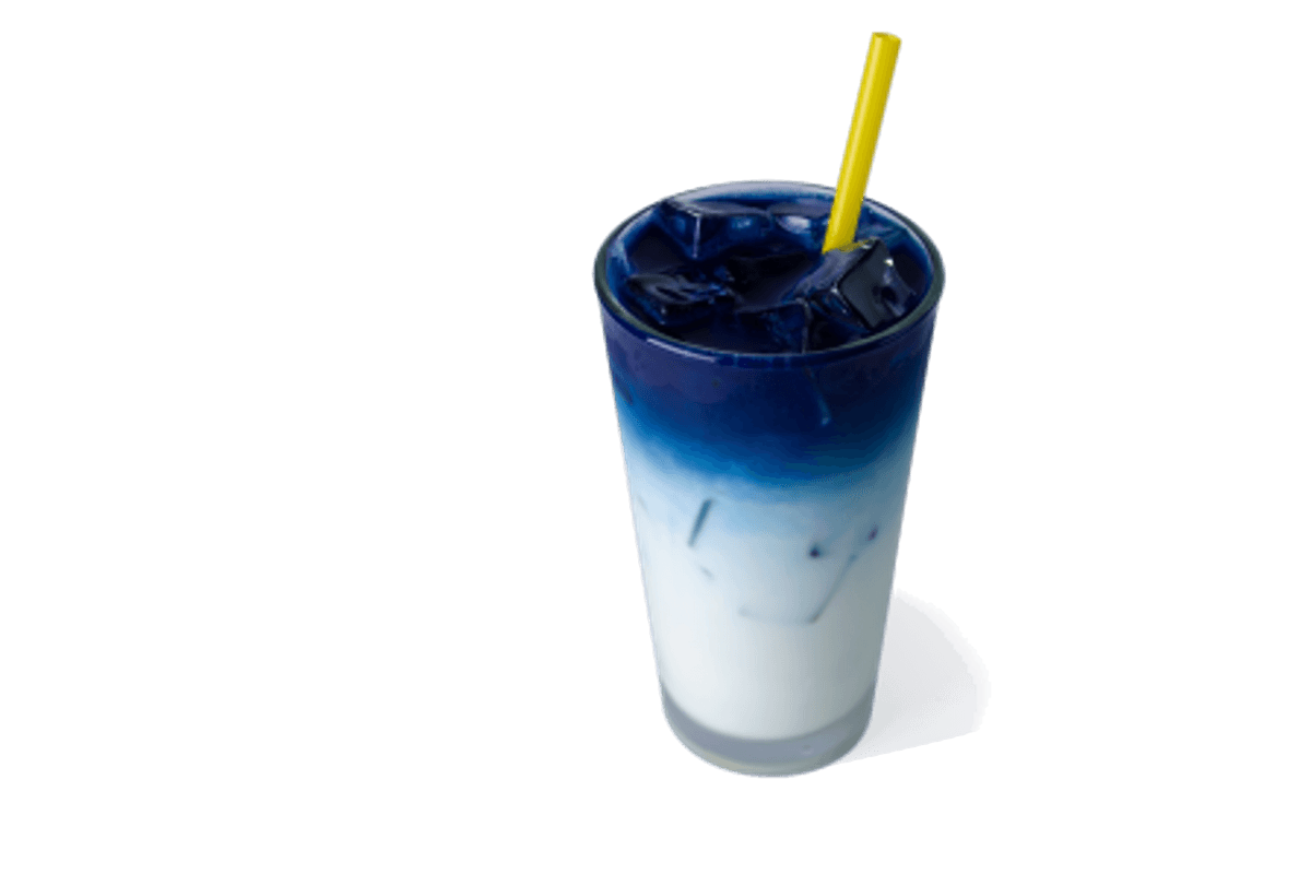 Iced Blue Latte