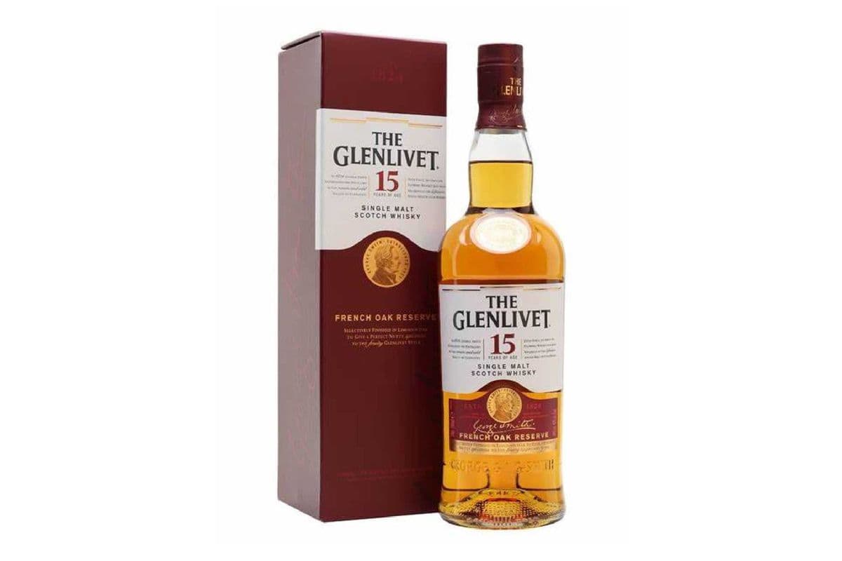 The Glenlivet French Oak 15 Year Old-750ml (1 x 750ml)