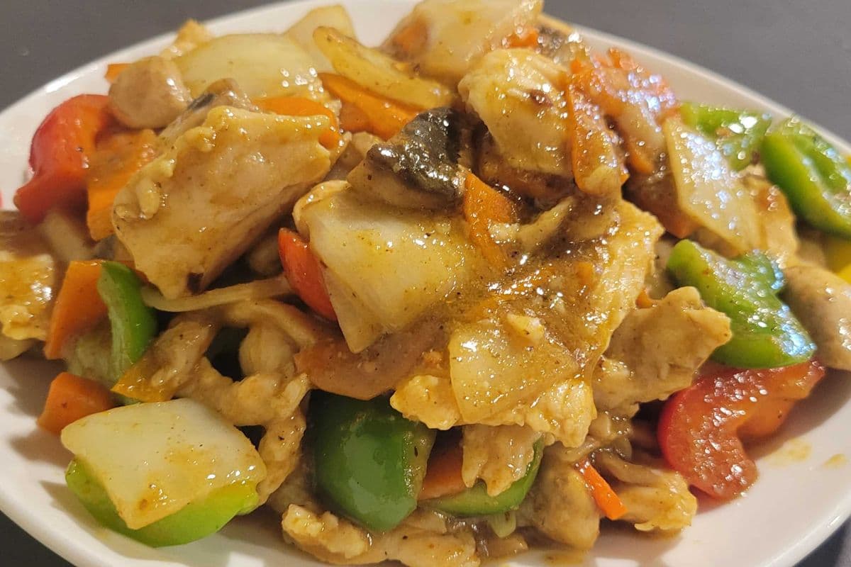 Curry Chicken or Beef