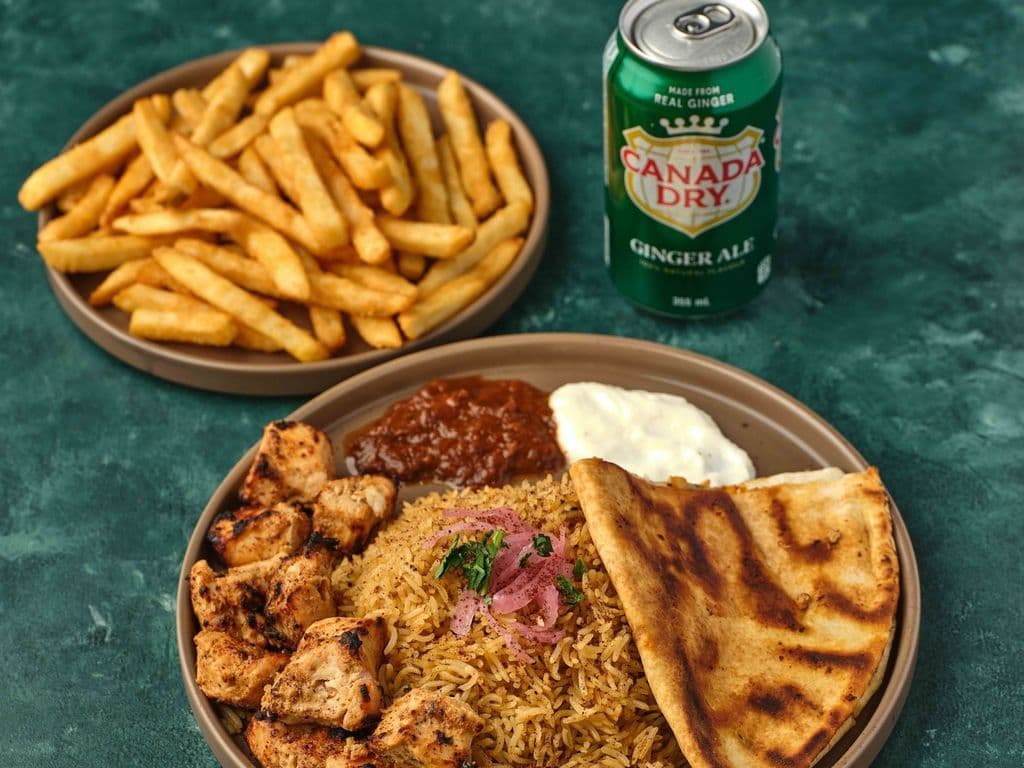Shish Taouk Combo Rice