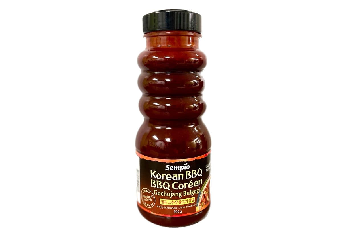 SMP Korean BBQ Sauce Bulgogi-Spicy&Sweet Flavor)900g泉字韩国烤肉烤肉酱-甜辣味