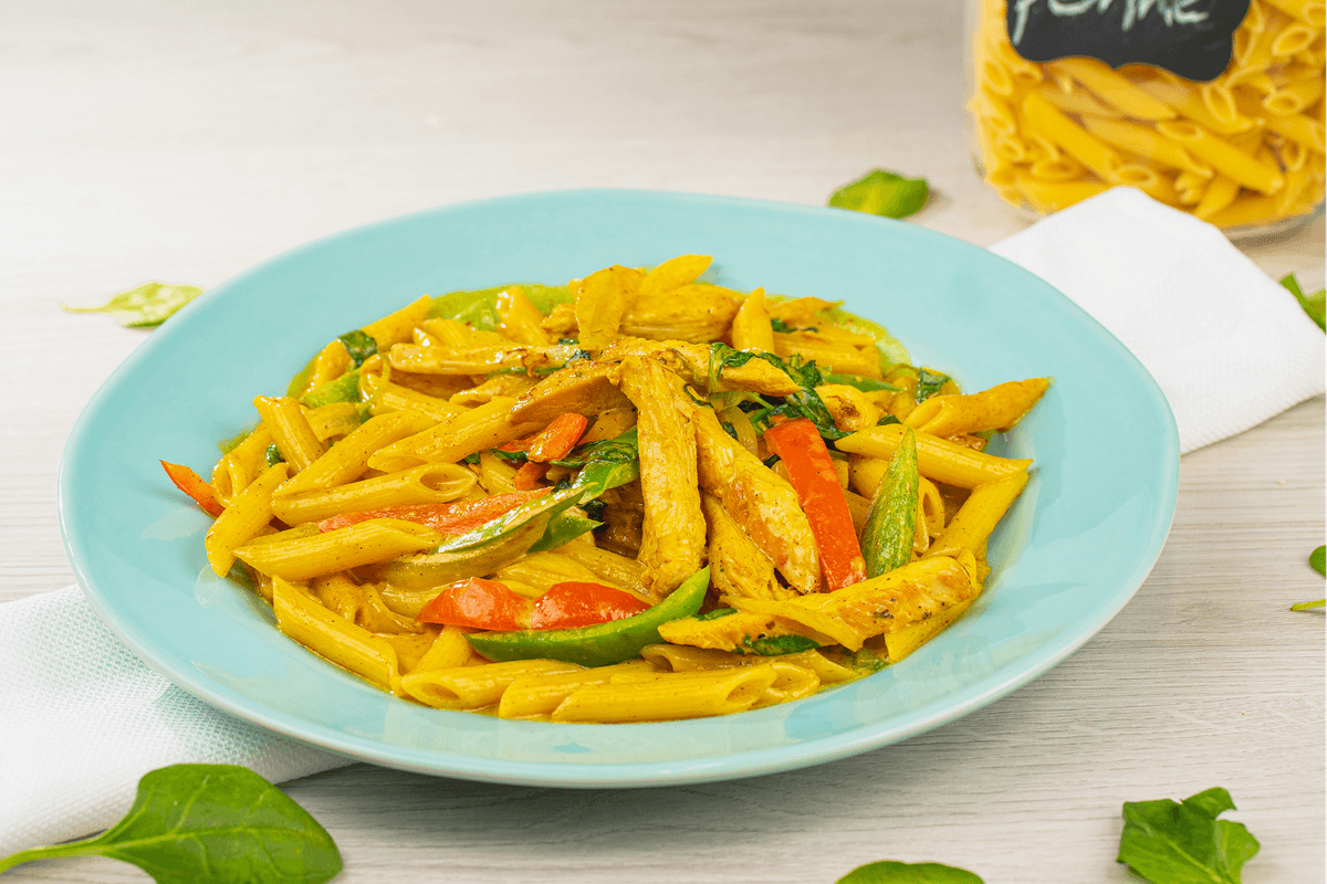 Curry Chicken Pasta