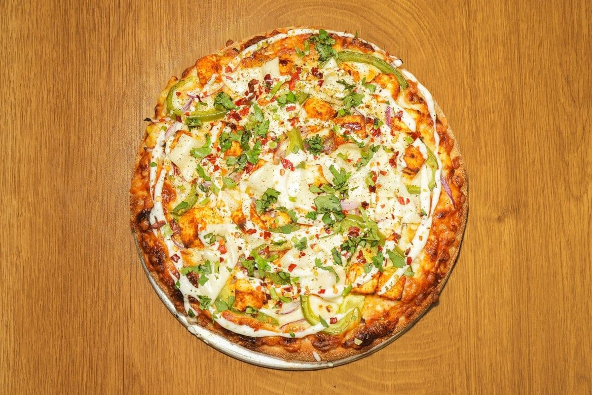 Green Garlic Pizza