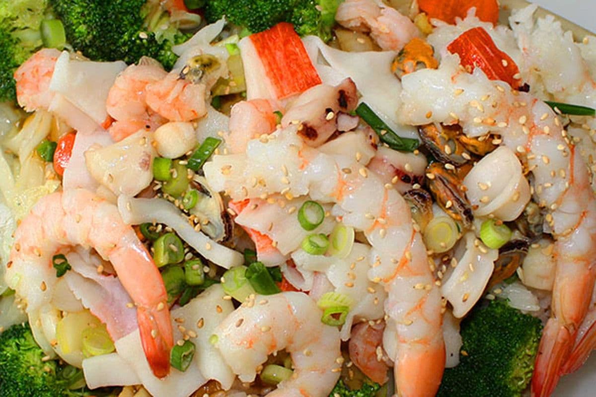 Seafood Teriyaki