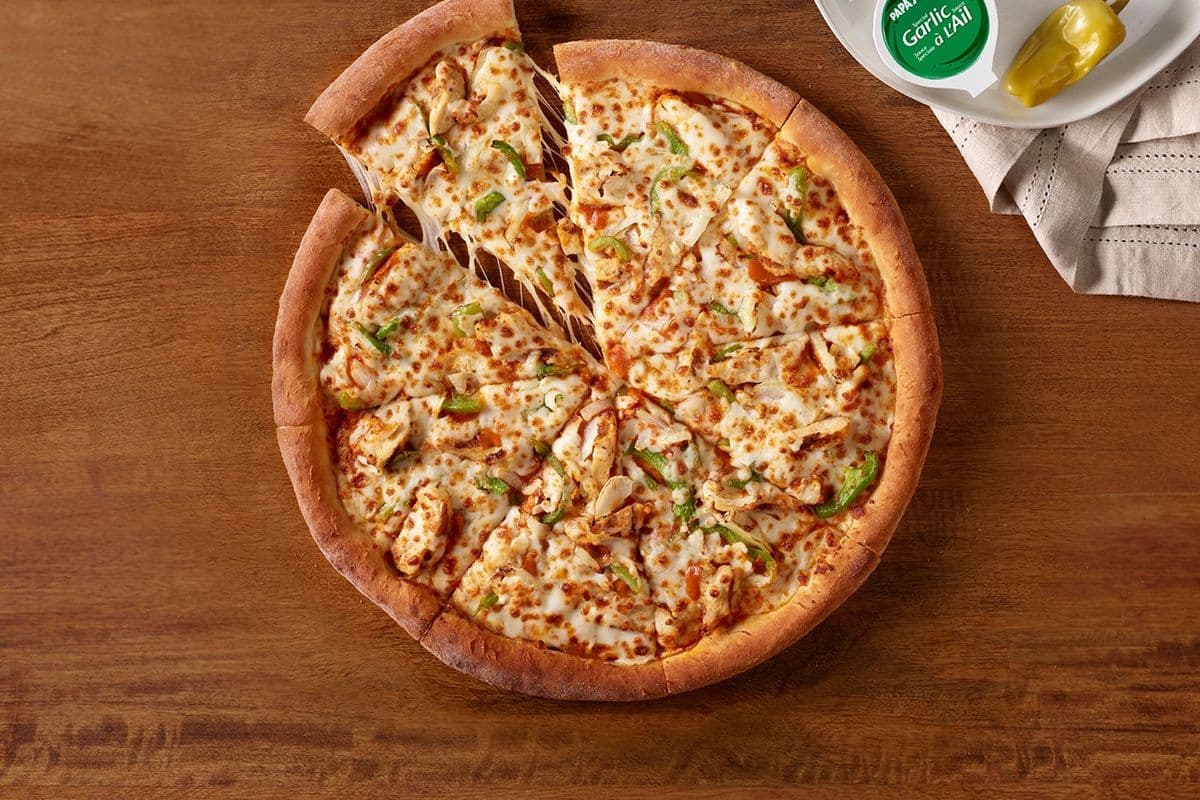 Large Butter Chicken Pizza