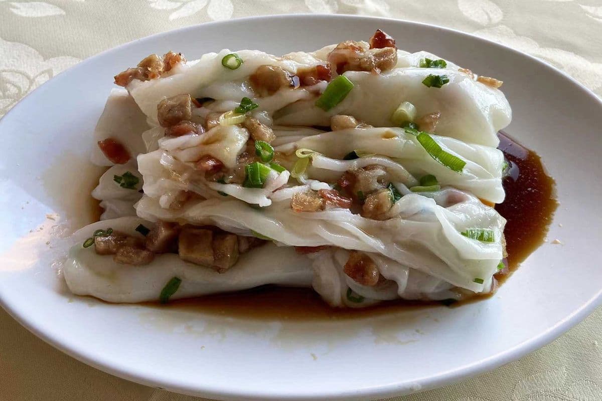 BBQ Pork Rice Noodle Roll 叉燒腸