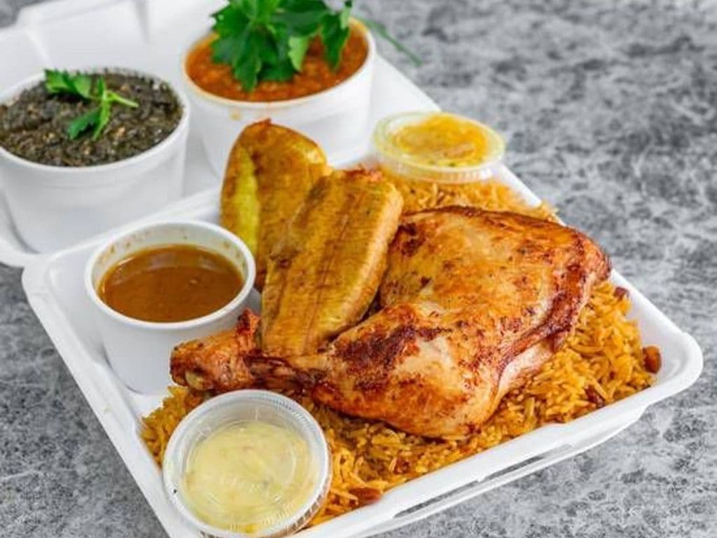 Grand Plat au poulet / Large Chicken Dish