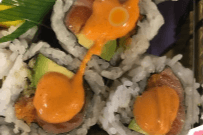 M7. Crispy Avocado Salmon Roll (6 pcs)