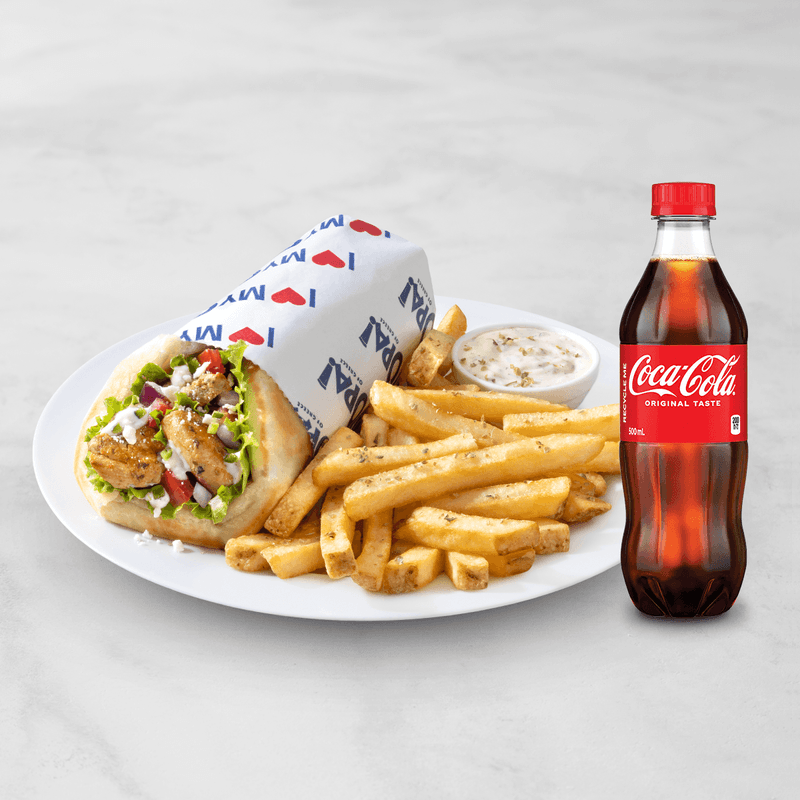 Pita Wrap Meal Combo