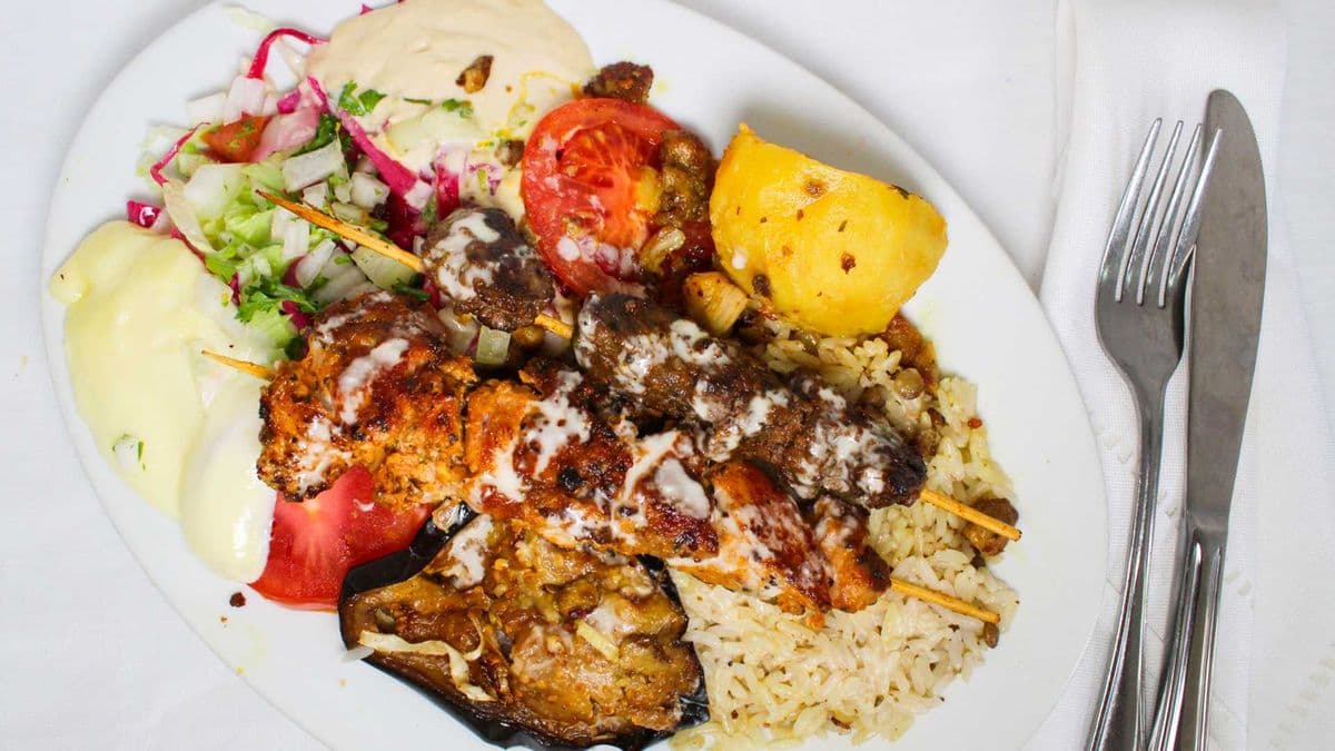 Chicken Kebab Plate