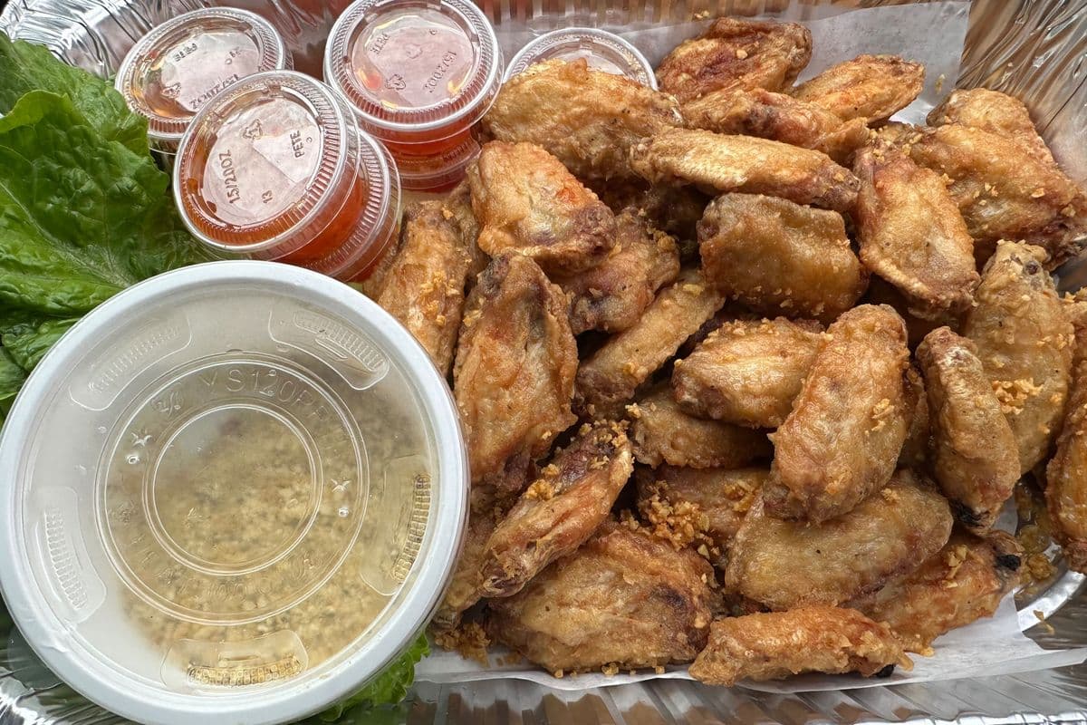 #.BUTTER GARLIC CRISPY CHICKEN WINGS-牛油蒜香脆雞翼-CÁNH GÀ BƠ TỎI CHIÊN GIÒN