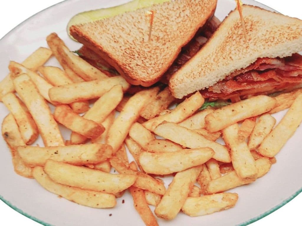 Bacon, Lettuce, and Tomato Sandwich