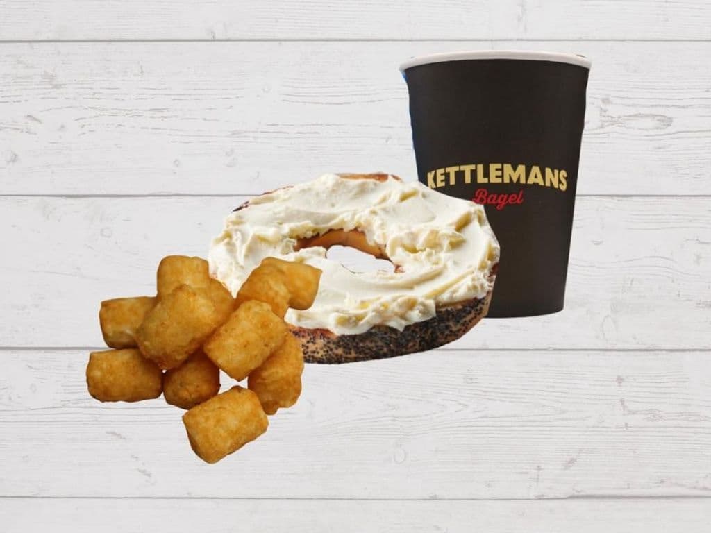 Combo bagel et fromage à la crème