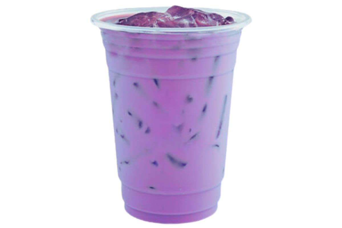 Iced Taro Latte