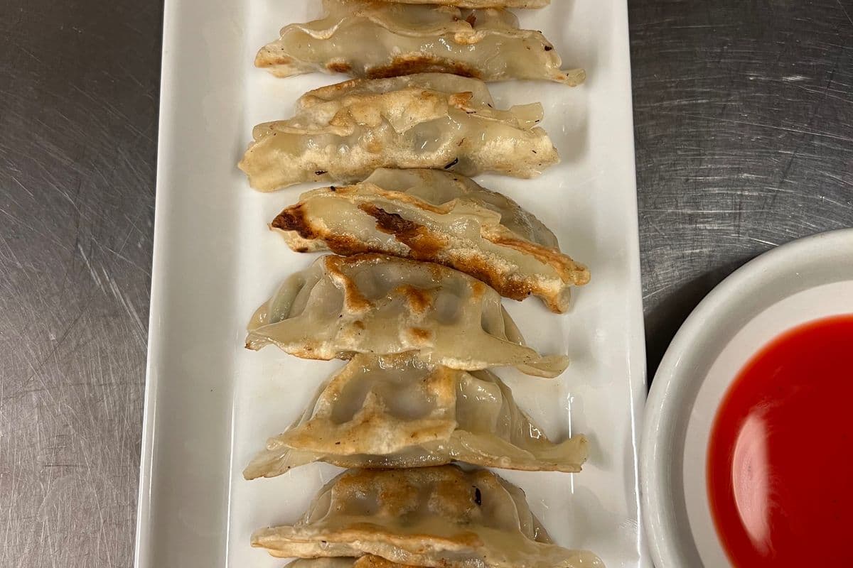 3. Pan-Fried Dumplings (10 pcs)