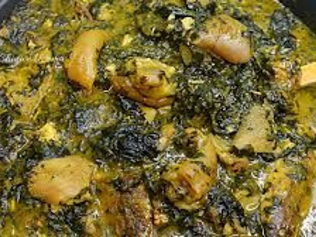 Bitterleaf Soup Meal + Swallow