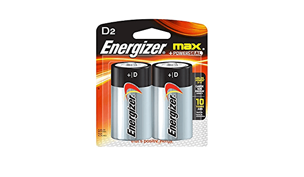 Energizer D2 Batteries
