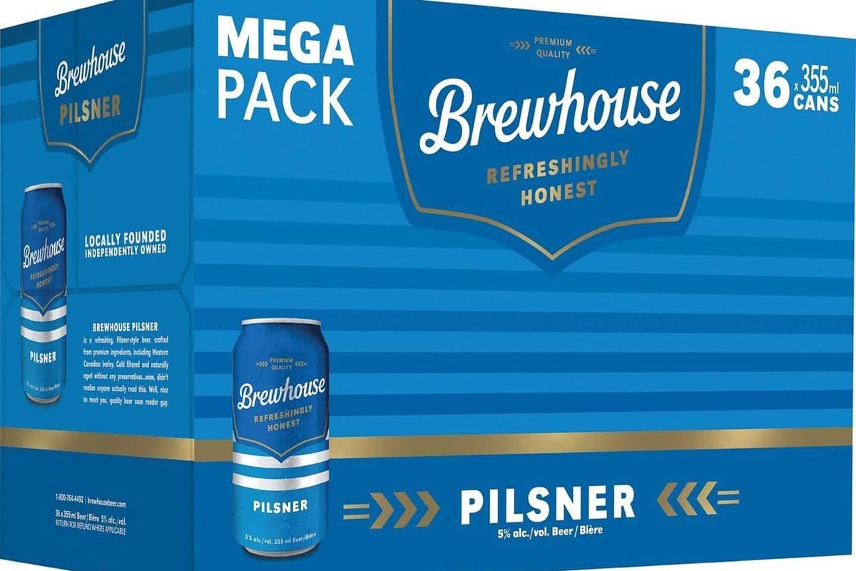 BREWHOUSE PILSNER 36 CANS (36 x 355ML)