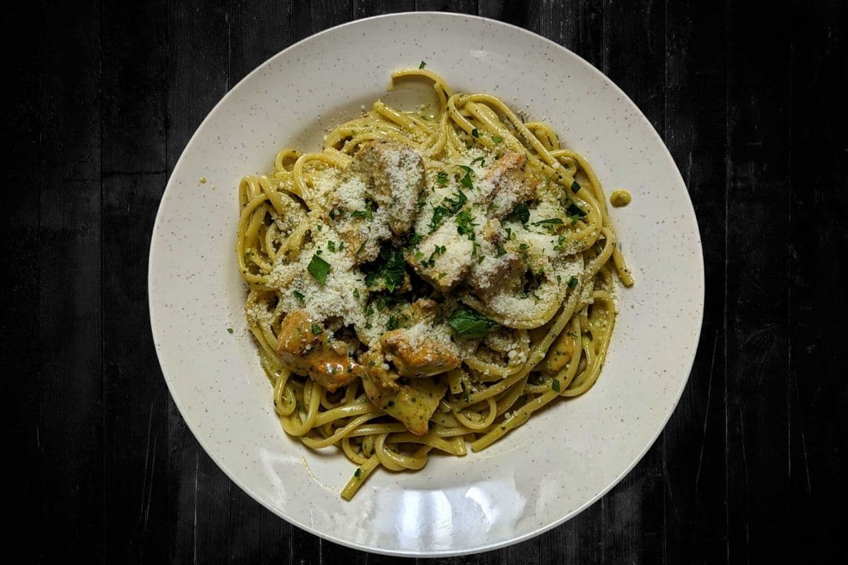 Creamy Chicken Pesto