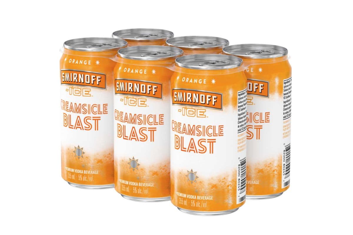 Smirnoff Ice Creamsicle Blast-6PK (6 x 355ml)