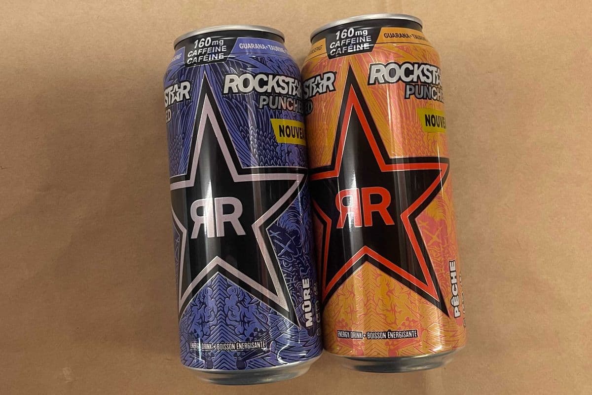 Rockstar Punched - Peach (473 mL)