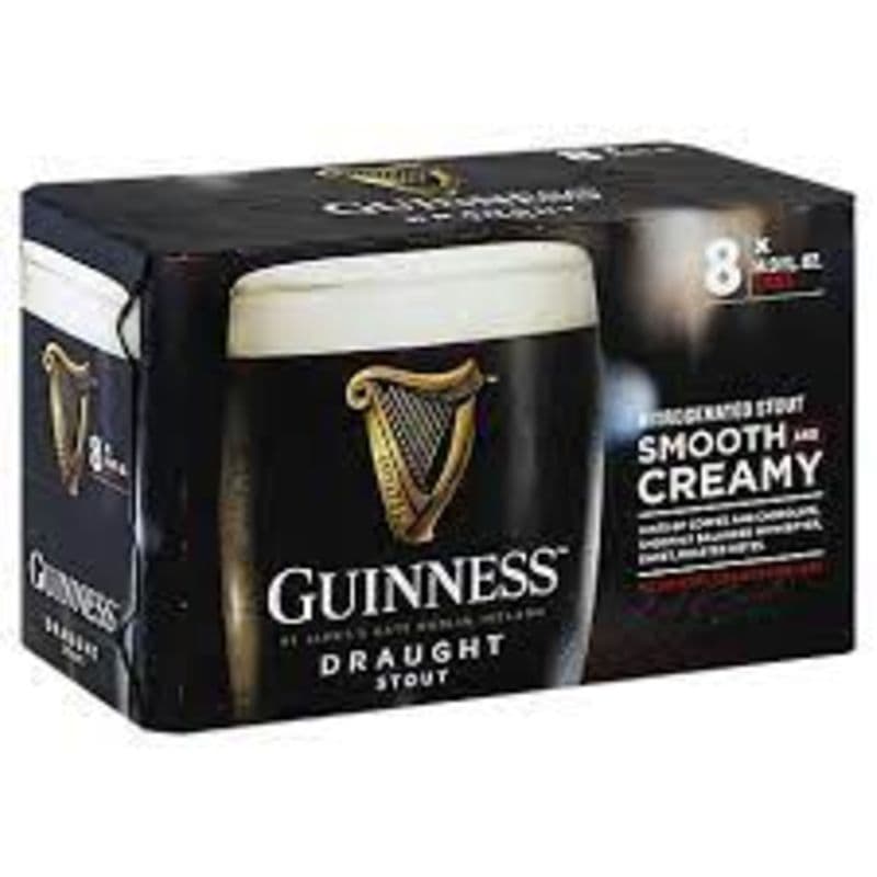GUINNESS DRAUGHT 8 CANS (8 x 440 ml Cans)
