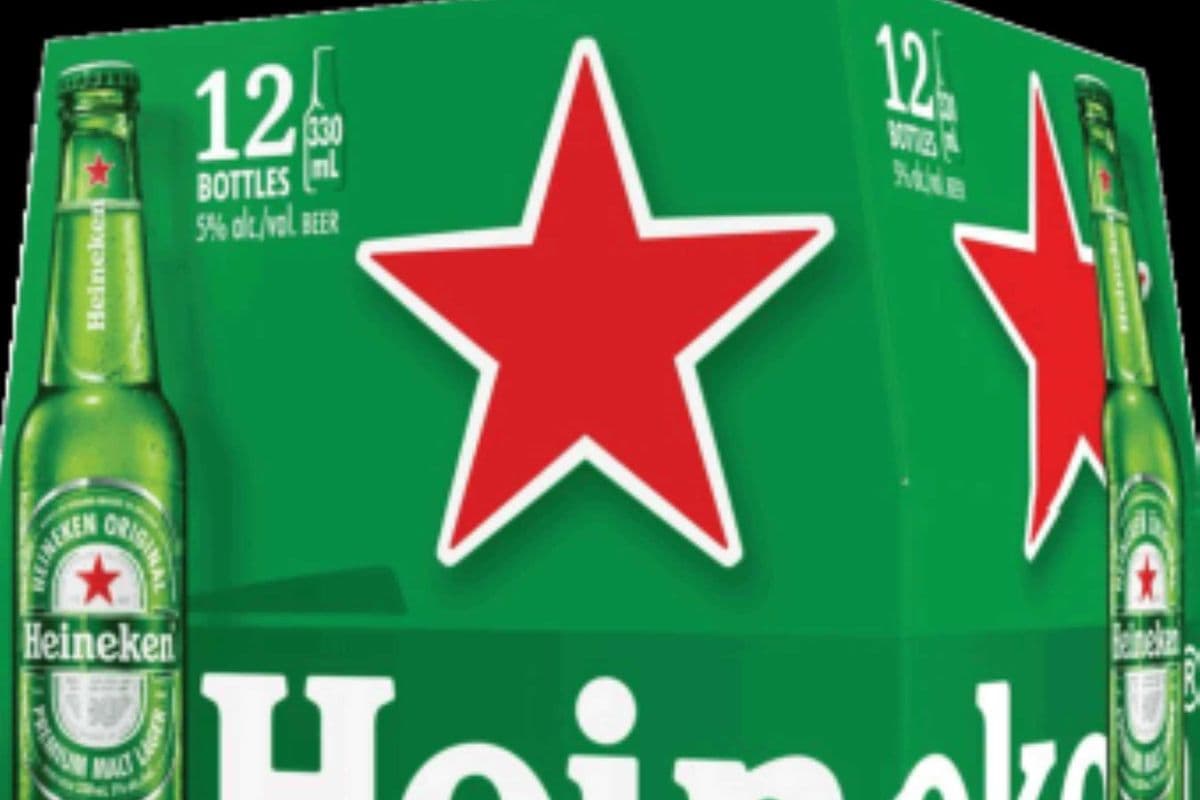 HEINEKEN LAGER LTO SALE save $3.50 reg. $33.99 ends Aug. 31, 2026 (12 x 330 ML)