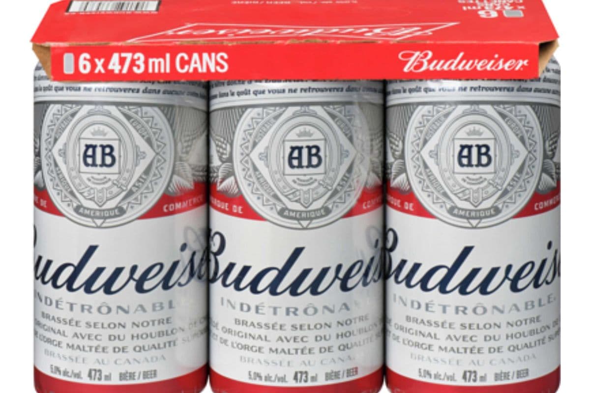 BUDWEISER 6*473ML CANS (1 x 473ML)