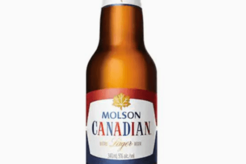 Canadian Molson, 1pk-12oz bottle beer (5.0% ABV)