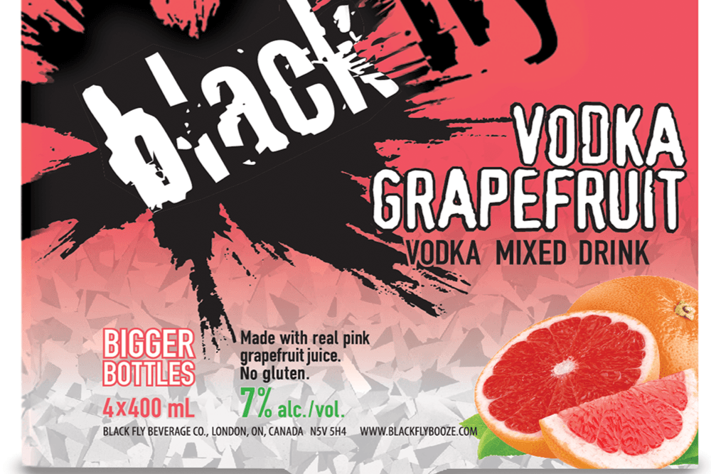 Black Fly Crapefruit (4 x 355 mL)