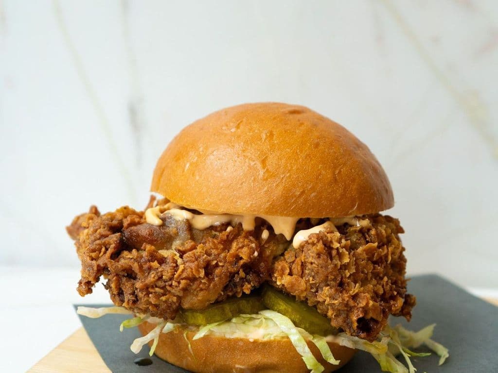 SPICY Fried Chicken Sandwich