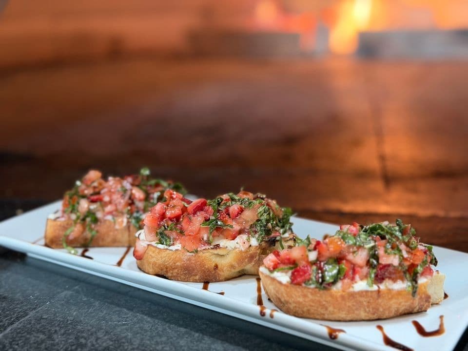 Stracciatella Bruschetta