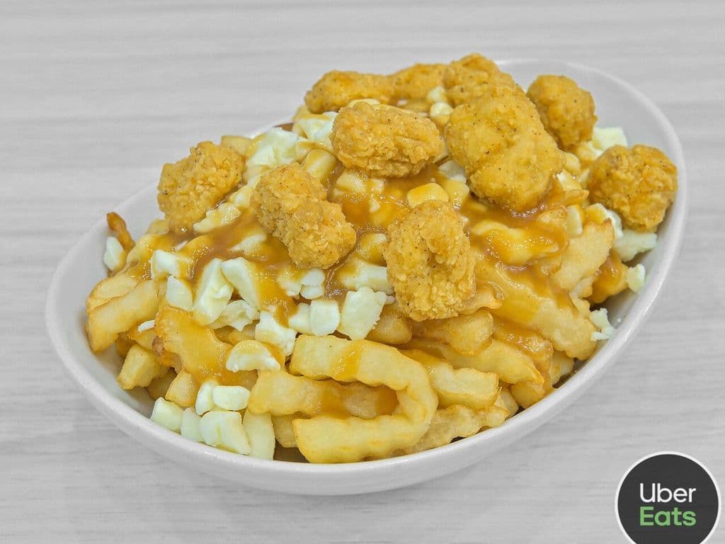 Poutine Poulet Pop-corn