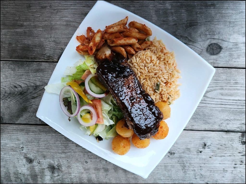 Beef Rib (Halal) Dinner