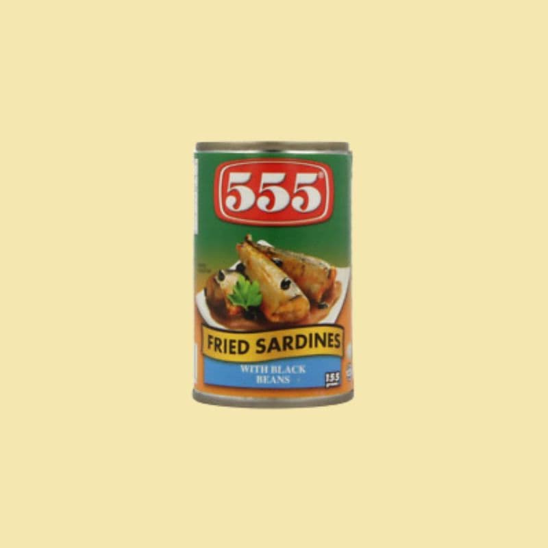Fried Sardines with Tausi, 155g, 555