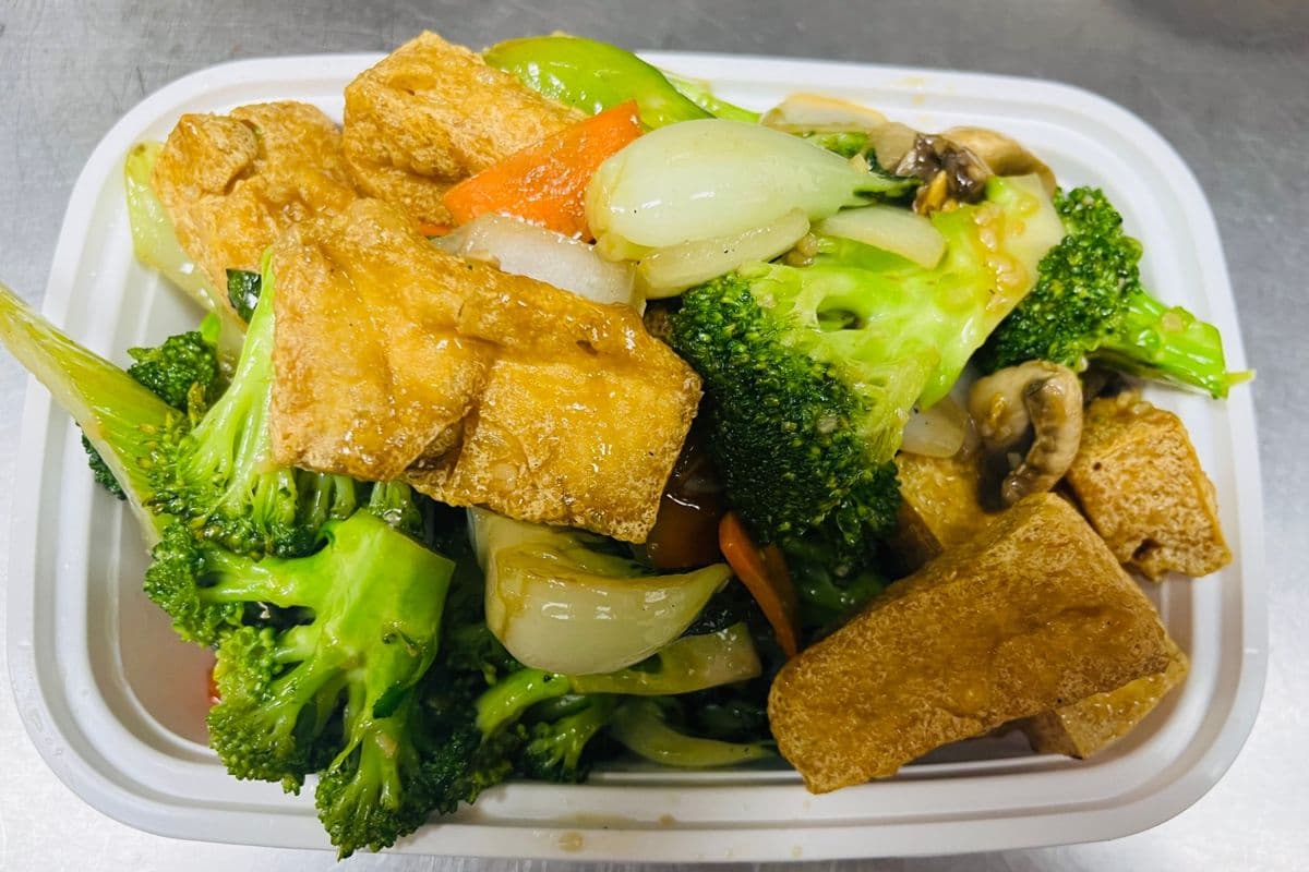 Vegetable with Bean Curd