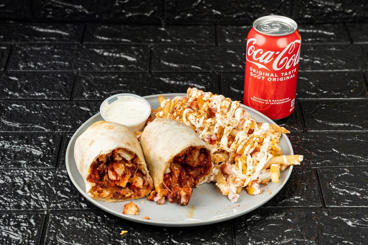 Spicy Tandoori Chicken Wrap