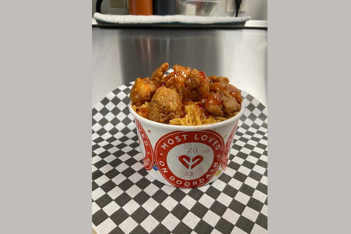 Honey Glazed Fried Chicken Cup-O-Rice