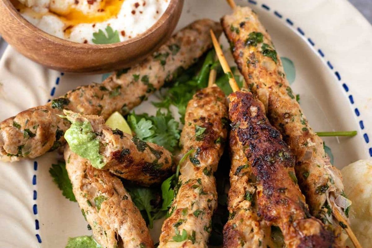 Chicken Seekh Kabab (3 Pcs)